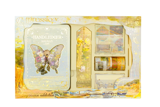 GARDEN BUTTERFLY TRACKS HAND LEDGER
